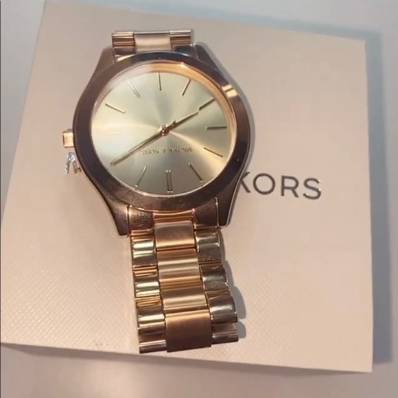 Michael Kors gold watch